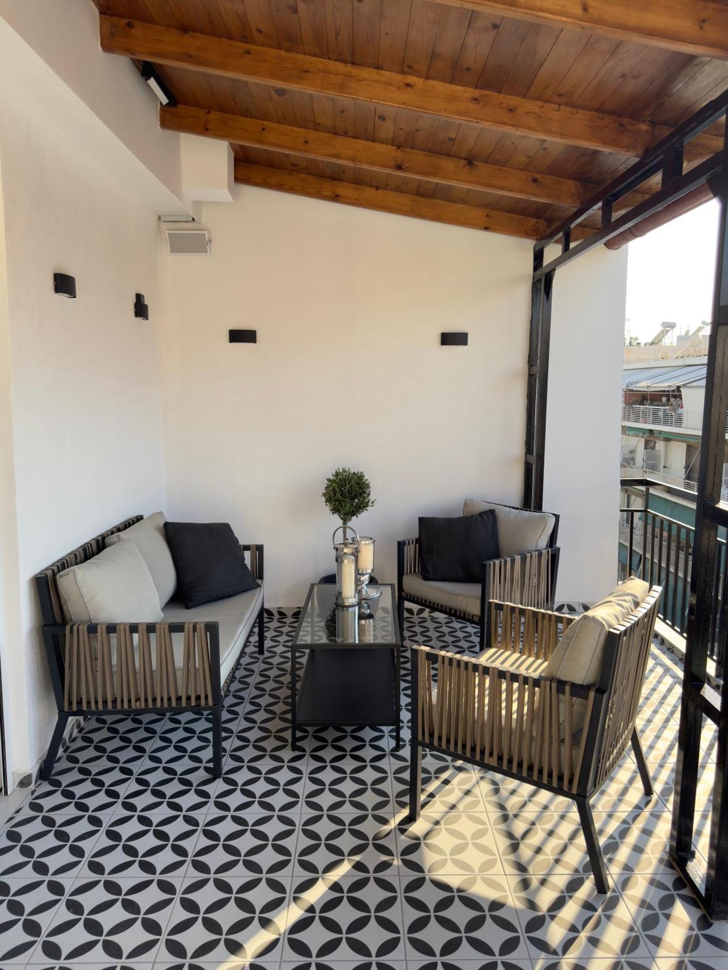Appartamento Acropolis Golden View Penthouse Atene Esterno foto