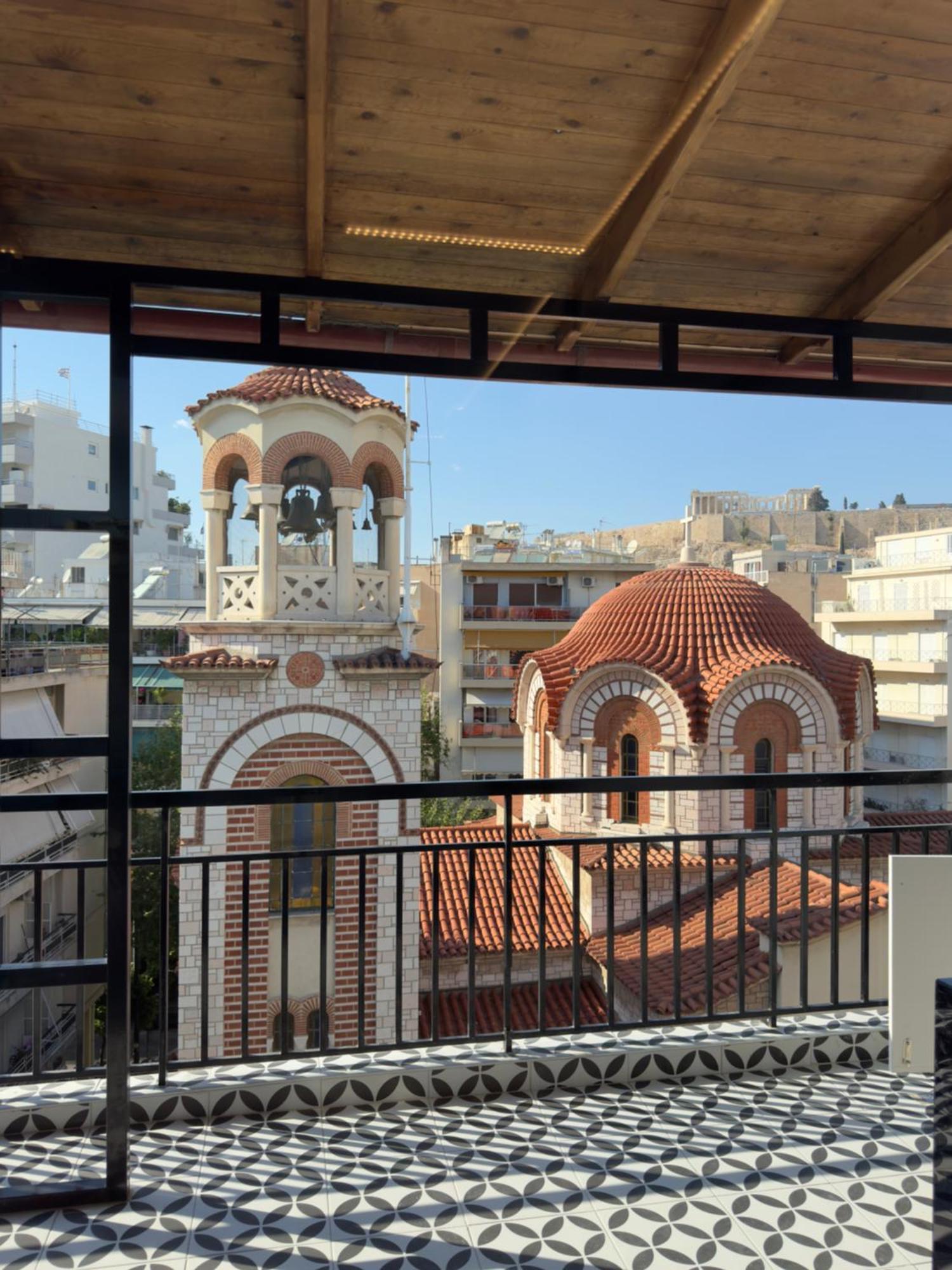 Appartamento Acropolis Golden View Penthouse Atene Esterno foto