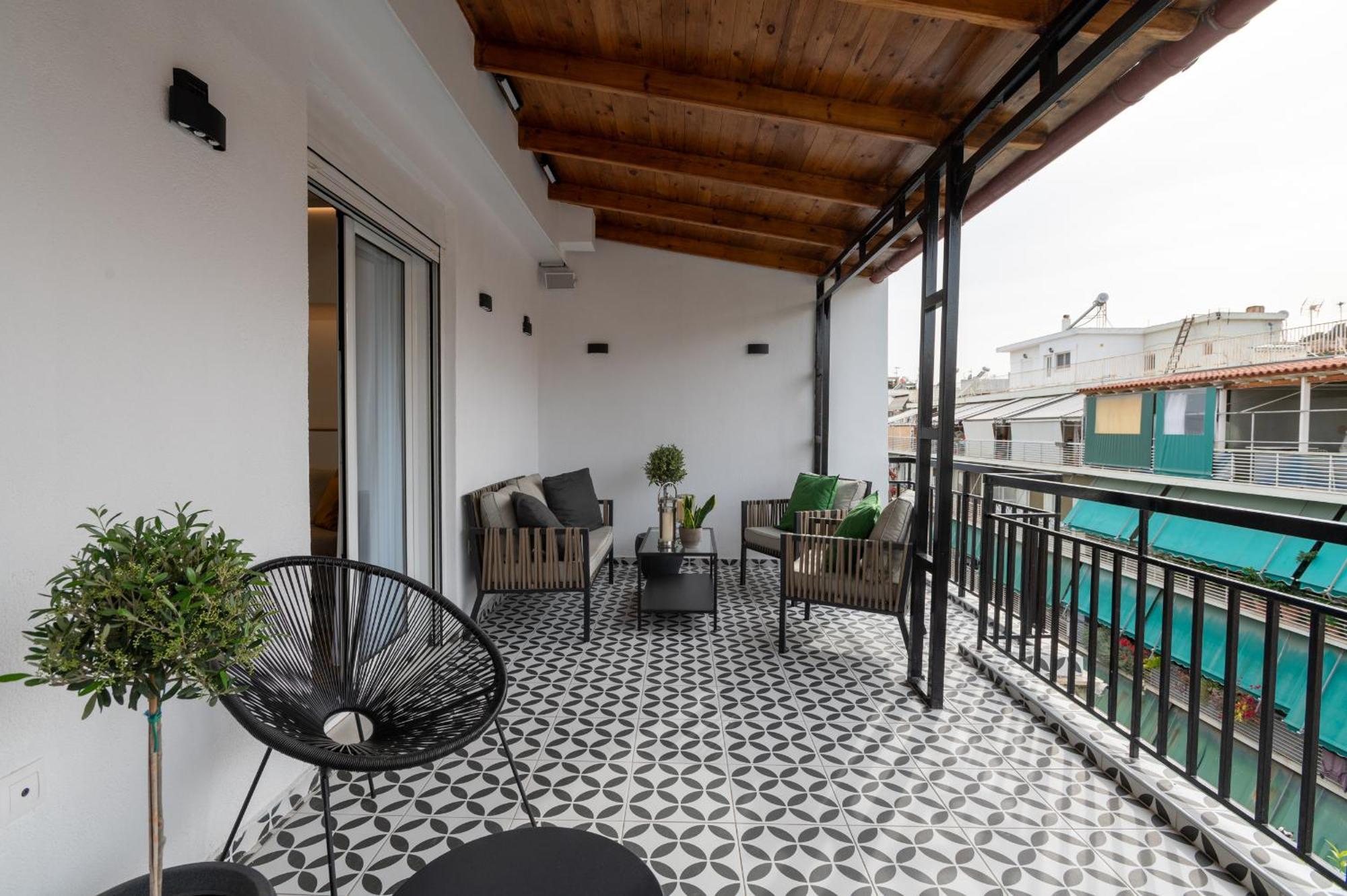 Appartamento Acropolis Golden View Penthouse Atene Esterno foto